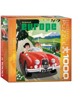 eurographics Travel Europe Puzzle, 1000Piece  - Image 1