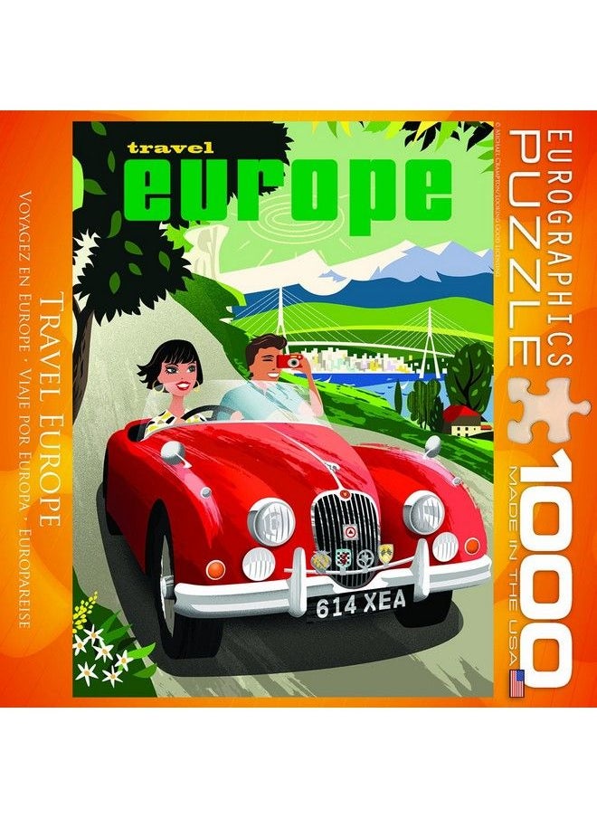 eurographics Travel Europe Puzzle, 1000Piece  - Image 5