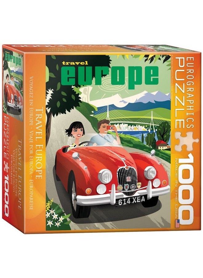 eurographics Travel Europe Puzzle, 1000Piece  - Image 2