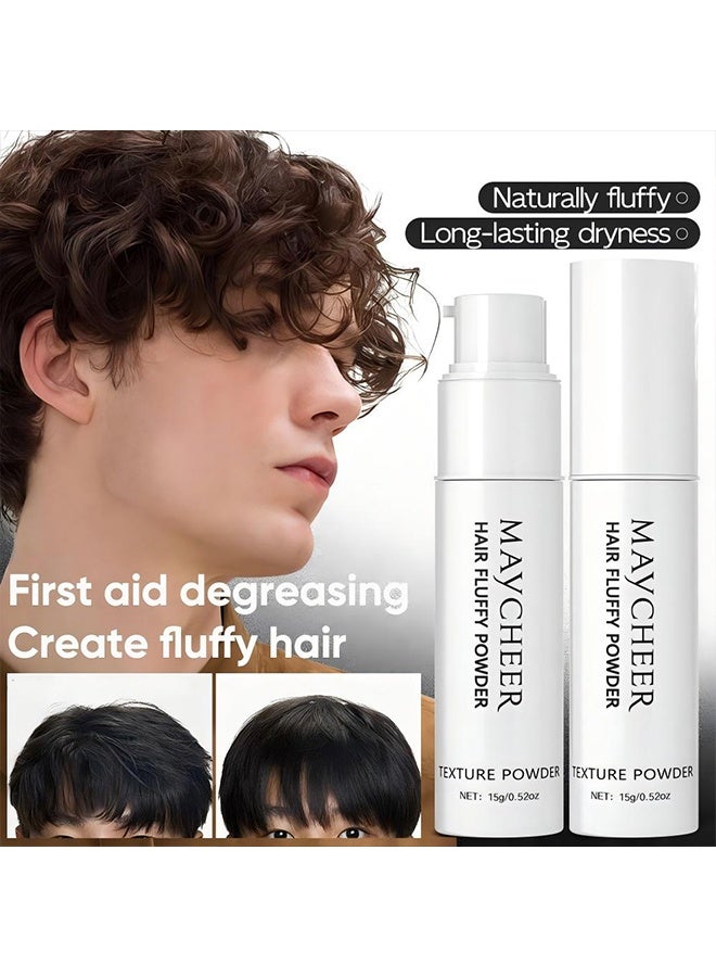 MAYCHEER Hair Fluffy Powder- Light Control -Fluffy Mattifying Texturizing & Volumizing Hair  Fluffy Powder Unisex 15g - Image 3