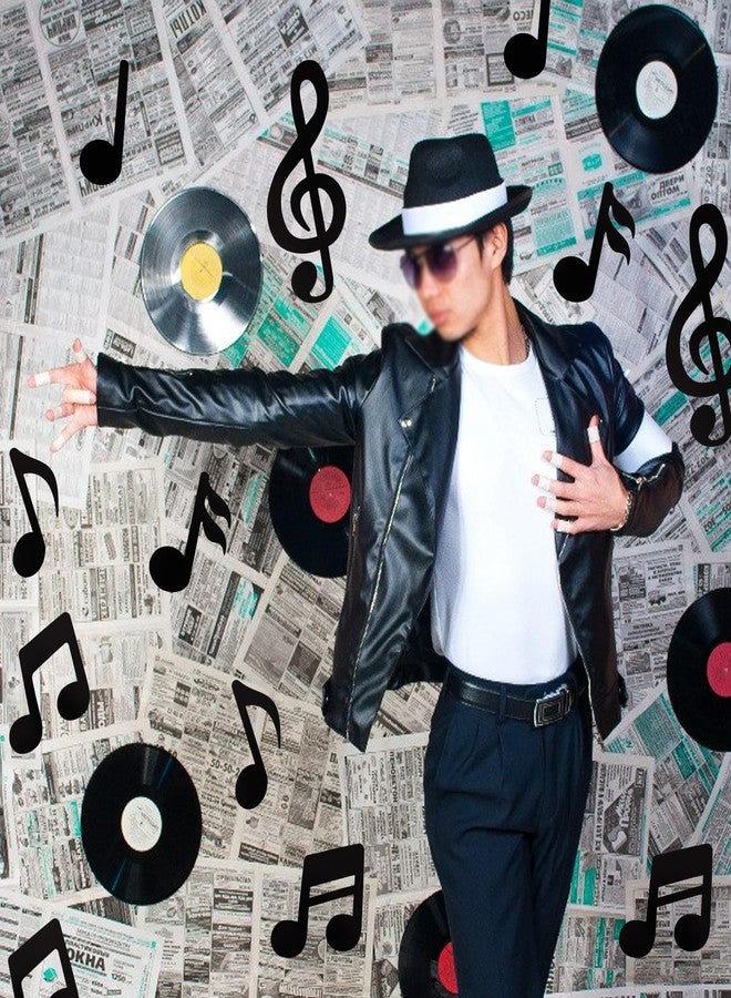 Vuzvuv 60 Pcs Music Notes Cutouts for Party Music Wall Decor,Double-Side Musical Notes Paper Cut Out for Disco Party Decorations for School Bulletin Board Craft Wall Decor - Image 4