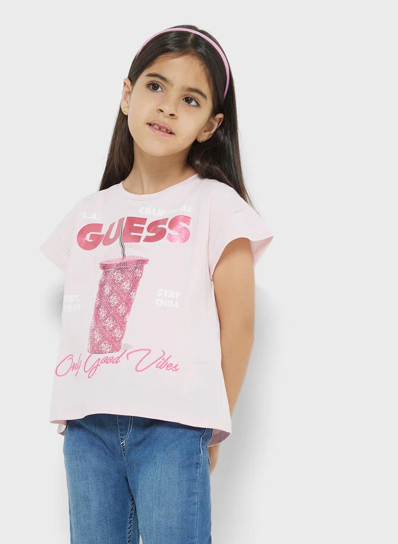 GUESS Kids Logo T-Shirt