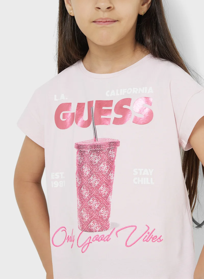 GUESS Kids Logo T-Shirt