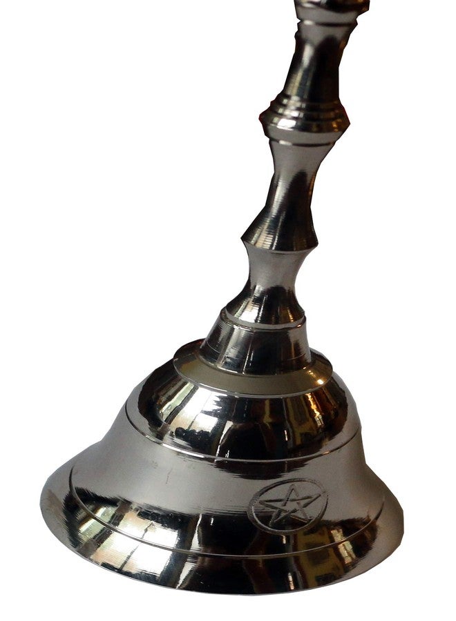 Pine Pentagram Pentacle Pagan Ritual Wiccan Altar Bell - Image 2