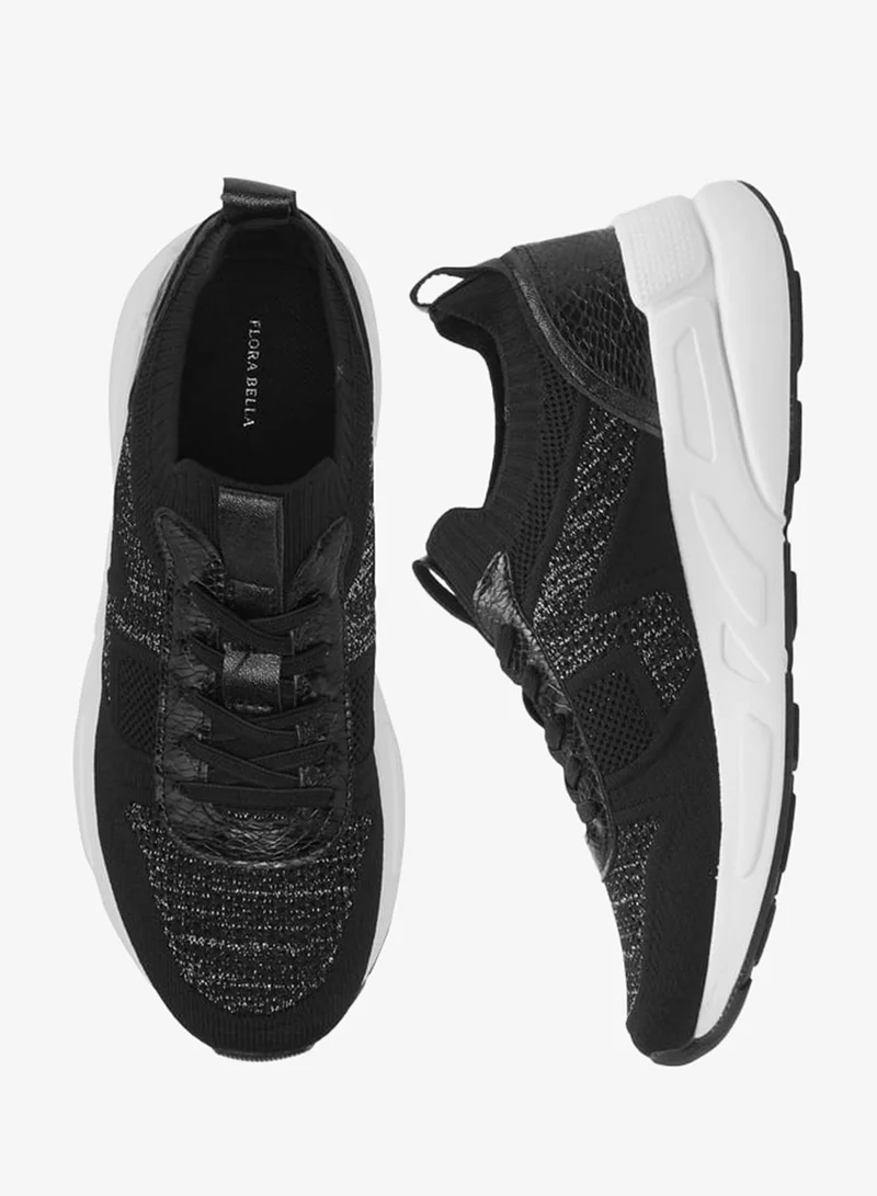 Flora Bella By Shoexpress Women's Lace Detail Slip-On Sneakers