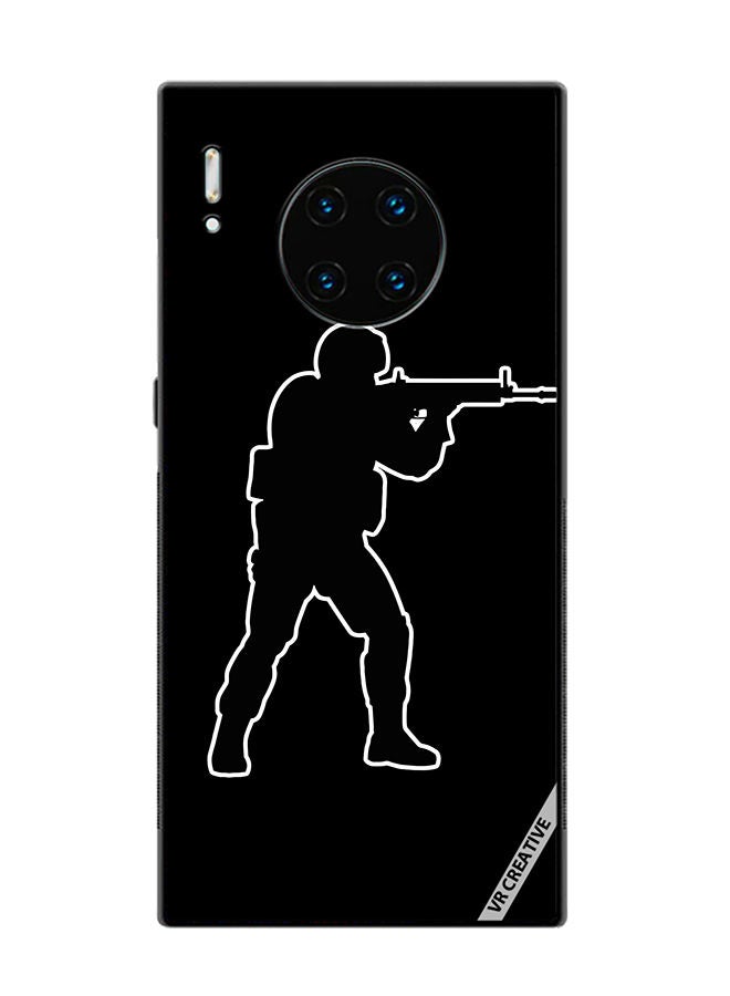 VR CREATIVE Protective Case Cover For Huawei Mate 30 Pro Black Cs Go Design Multicolour - Image 1
