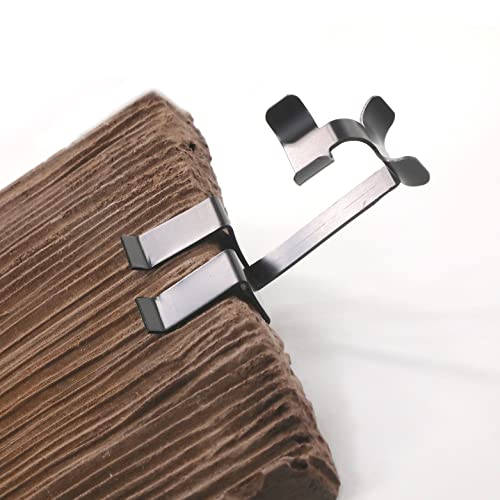Grip Clip Roof Clips, Safe for Heat Tape, Electric Cable & Roof Heat Cable Installation, Prevents Roof Damage, Easy Nail-Free Outdoor Cable Clips, Your Ultimate Cable Clip (.825-25 Pack) - Image 1