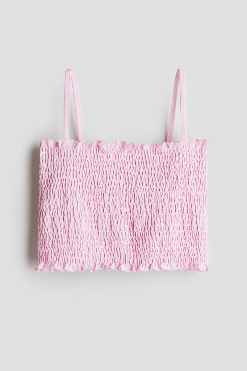 اتش اند ام بلوزة بحمالات كتف رفيعة