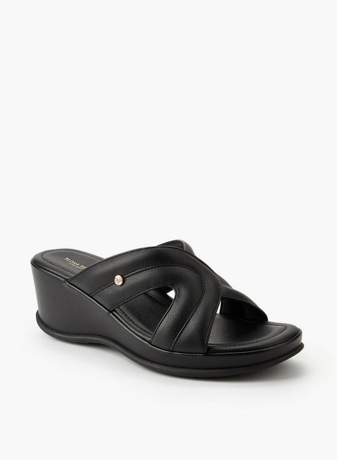 Flora Bella By Shoexpress Women Wedge Heel Sandals - Image 2