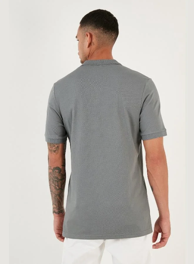 Buratti  Buratti Regular Fit Cotton Polo Neck T Shirt Men's Polo Neck T Shirt 5902141 for Men | Best Price UAE