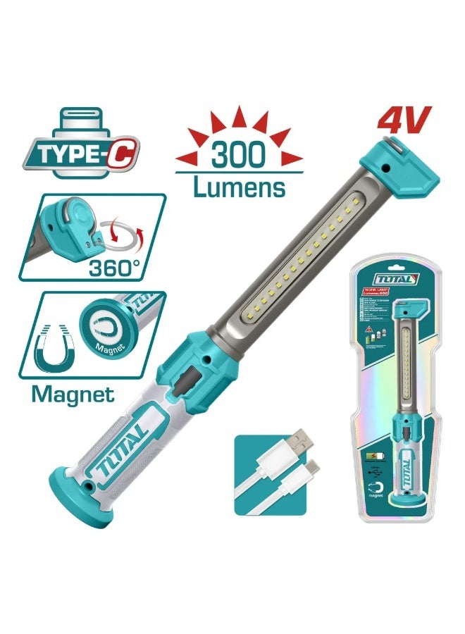 Total LED Emergency Flashlight 300 lumens (Blados) TWLI043006