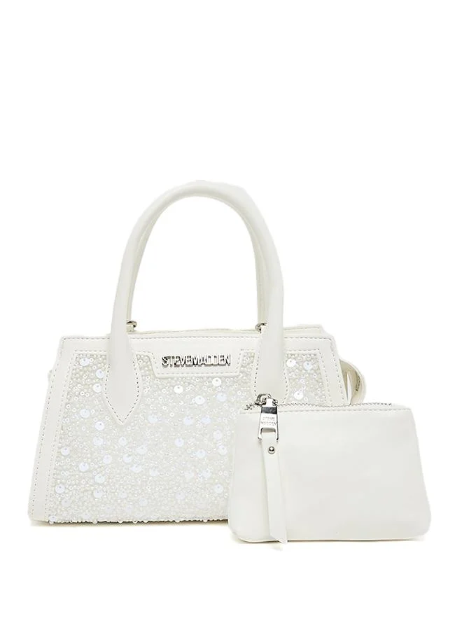 ستيف مادن Steve Madden Binlove Women's White Crossbody Bag