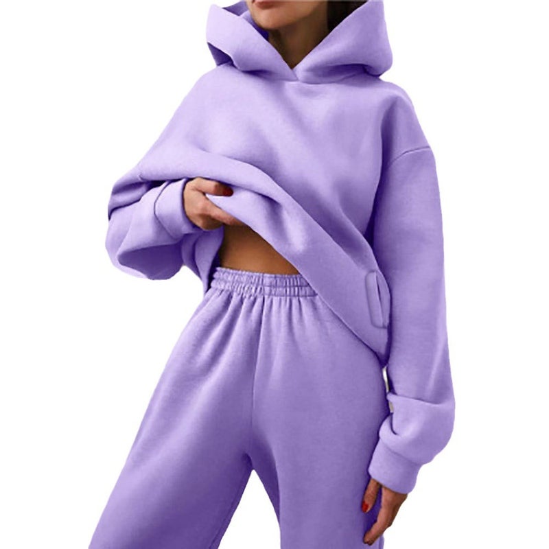 Women's Casual Hoodie Set Two-Piece Sportswear - Image 3