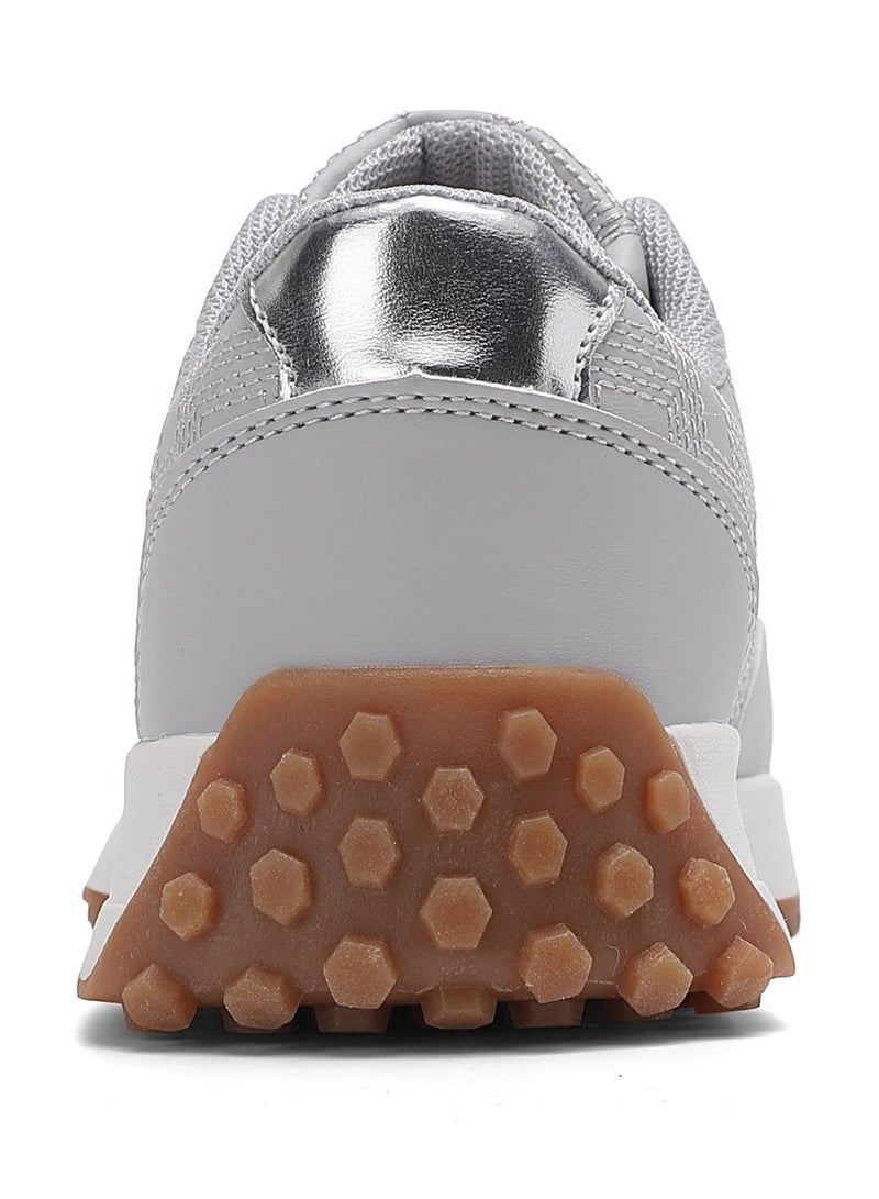 Sky View Women's Platform Fashion Sneakers Retro Classic Trainers Casual Lace-up Stylish Running Walking Shoes  - Image 4