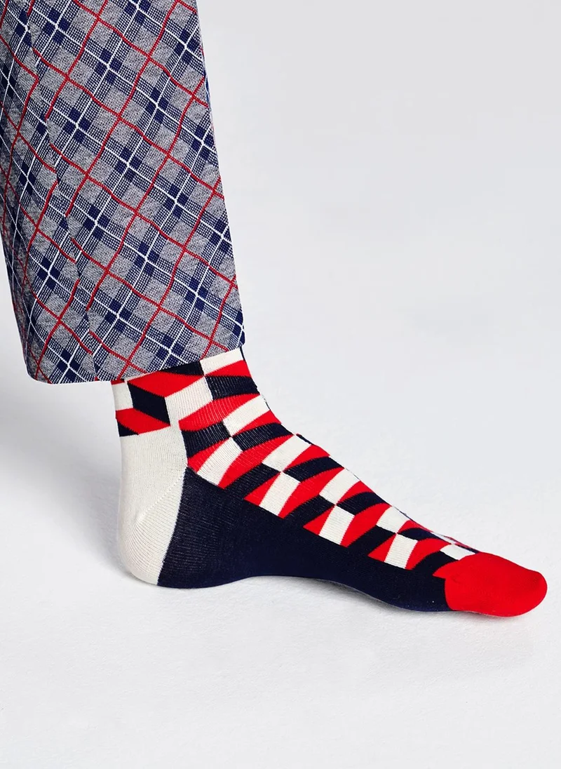 Happy Socks FILLED OPTIC SOCK Multicolour