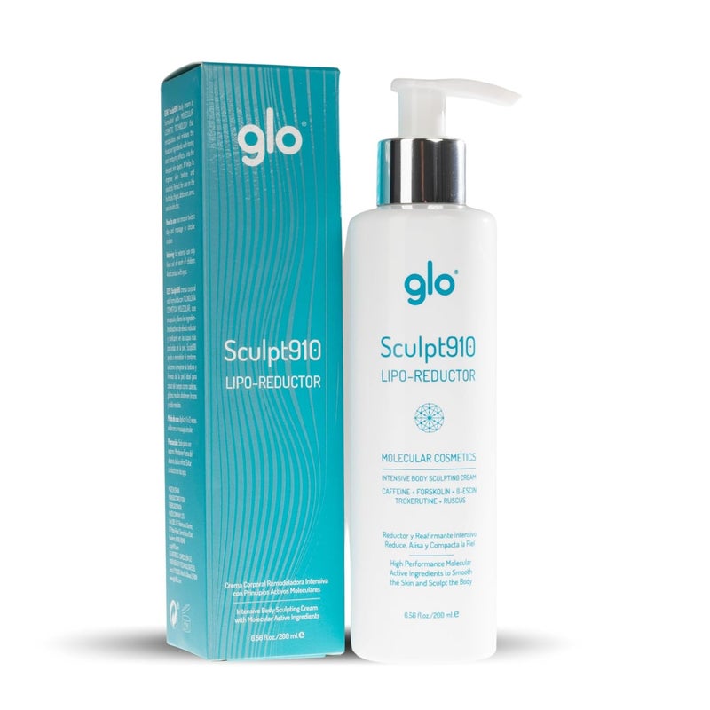 Glo Sculpt910 Cellulite Remover Cream  Advanced AntiCellulite Cream with Nanotechnology for Fast Cellulite Treatment Skin Firming and Tightening Lotion  Targets Arms Thighs Butt Hips and Belly