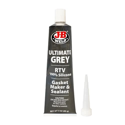 JB WELD لاصق سيليكوني، 3 أونصات، أنبوب، رمادي - Image 2
