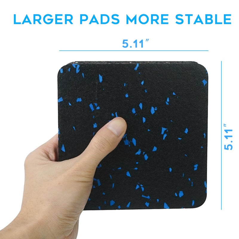 Luwint 1 Inch Thick Treadmill Mat, 6 Pads - Image 3