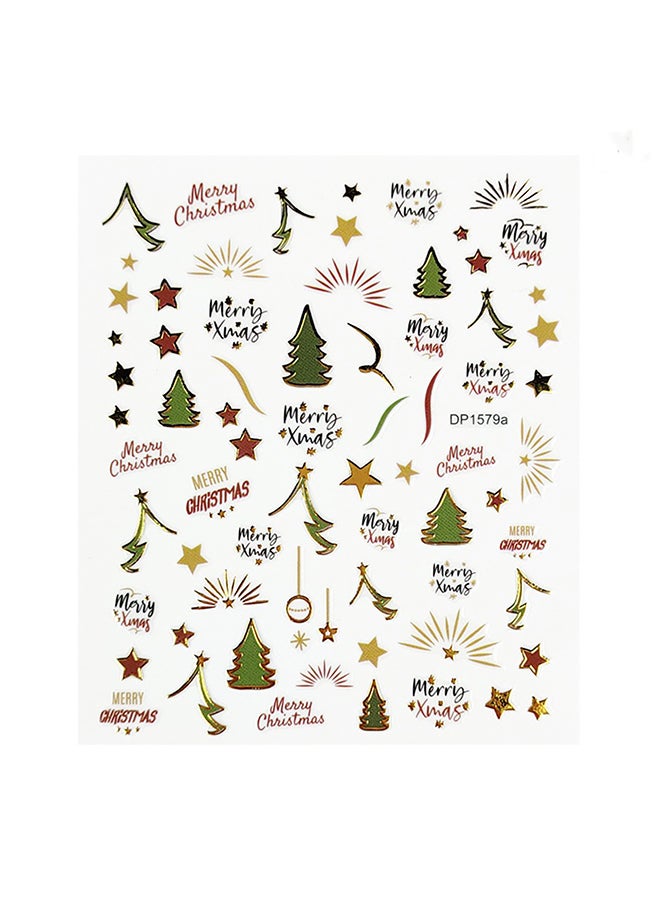 brunson 3D Design Stickers For Nails Art Decoration dp1579a - Image 1