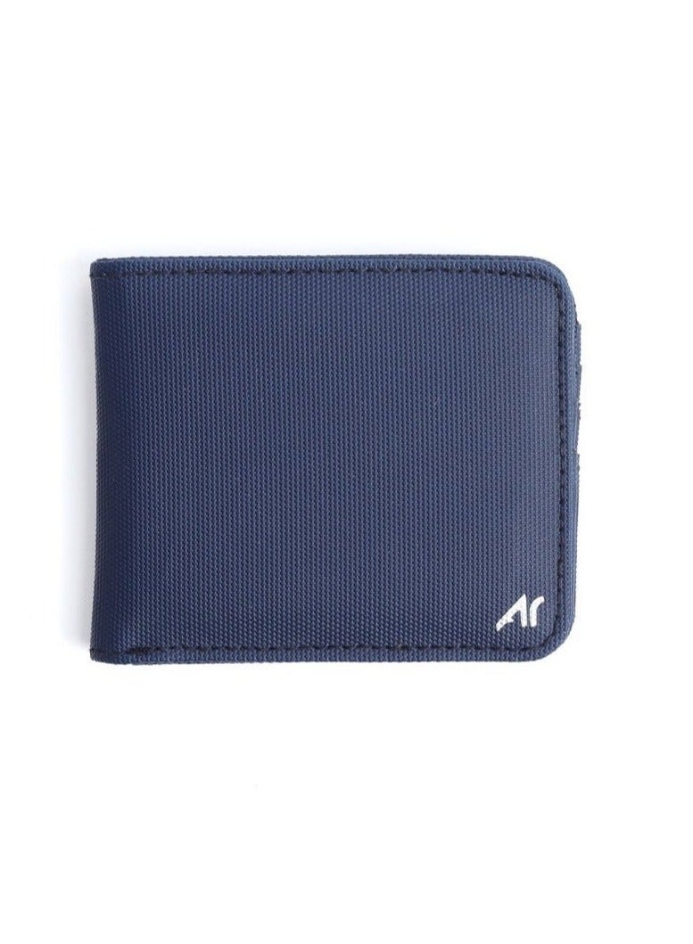 ايه ار سابلاي Ar Alfa Pro من Arij Bags | محفظة، قماش مقاوم للمياه، 8 أماكن للكروت، جيب رئيسي للفلوس، تصميم نحيف للجيب (11 × 8 سم) (كحلي) - Image 1