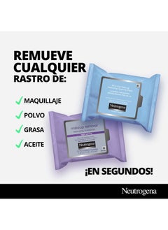 Neutrogena Makeup Remover Facial Cleansing Towelettes, Daily Face Wipes to Remove Dirt, Oil, Makeup & Waterproof Mascara, Gentle, Alcohol-Free, 25 ct  - Image 3