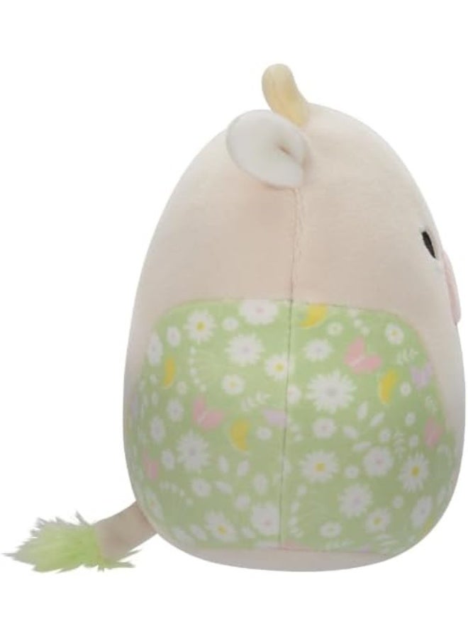 Squishmallows 5 inch Ada the Cow Officially Licensed Kellytoy Plush Toy Colorful Soft Gift for Kids Girls & Boys Washable Squishy Stuff Toy Multicolor All Age - Image 1