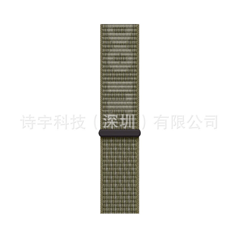 For Apple Apple Iwatch6789Se Nylon S10 Loop Ultra2 Sports Woven Watch Band Factory - Image 1