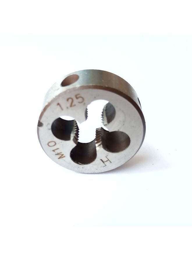 AtticZone M10x1.25 Metric Hand Thread Tap and Die Set, 1 Tapper Tap, 1 Plug Tap, 1 Round Die, Right Hand, 1.25mm Pitch (M10x1.25, Tap&Die) - Image 5