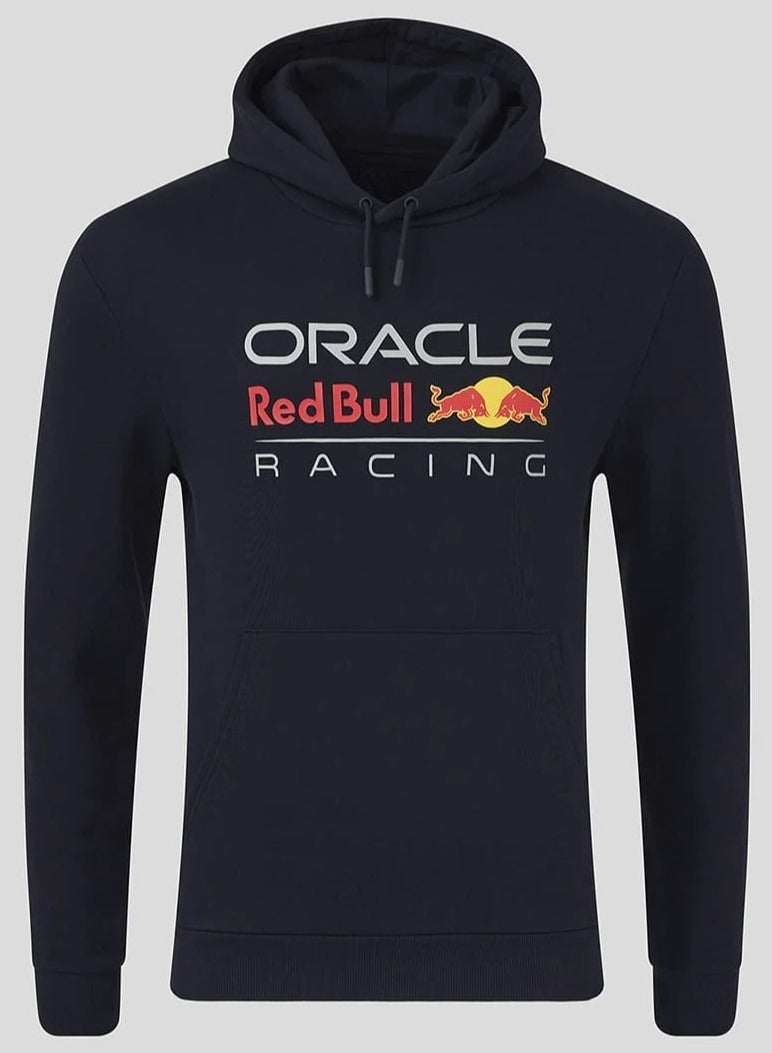 Red Bull كوري أوفرهيد هودي - شعار ملون بالكامل - Image 1
