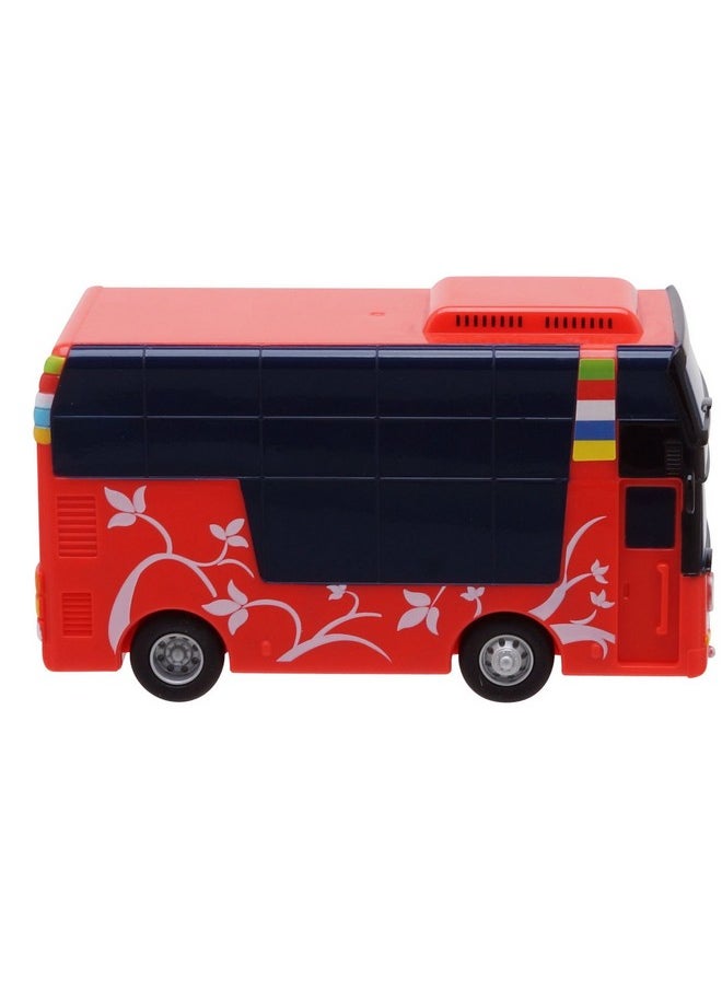 Tayo the Little Bus 120 The Little Bus Tayo- CITU, Pull-back Motor Toy  - Image 2