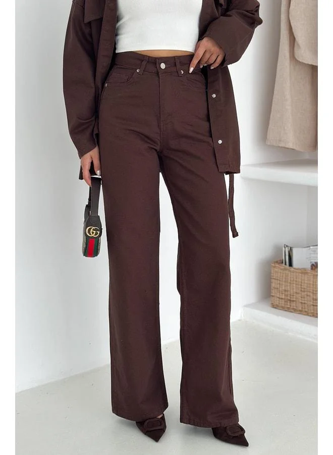 Noa Noa  Women's Jacket & Trousers Set with Belt Detail – Urban & Sophisticated Style for Women | Best Price UAE