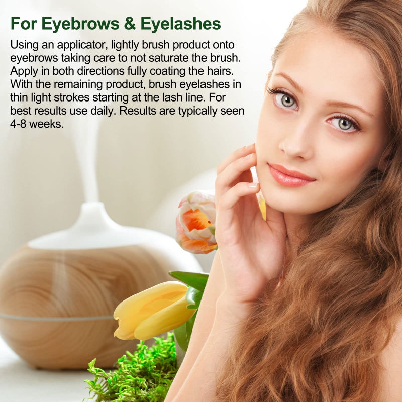 ALIVER NIFEISHI Rosemary Oil for Hair Growth, 100% Pure Organic Rosemary Oil for Eyebrow and Eyelash, Nourishes The Scalp, Improves Blood Circulation,Rid of Itchy & Dry Scalp 60ml - Image 5