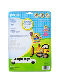Perler Perler Beads Large Square Pegboards For Kids Crafts  4 Pieces  - Image 2