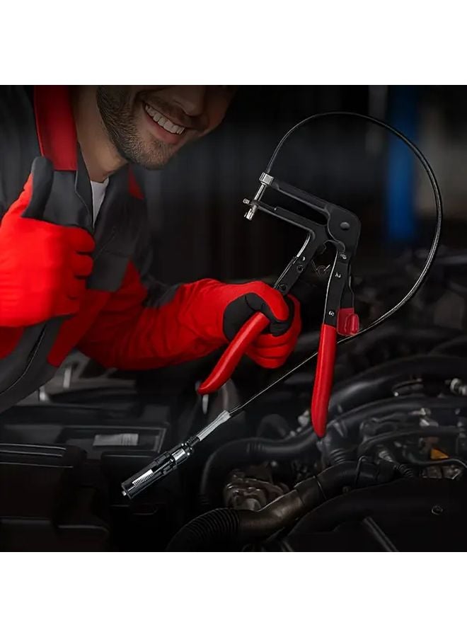 Long Handle Flexible Wire Harness Pliers Set For Tight Spaces - Image 5