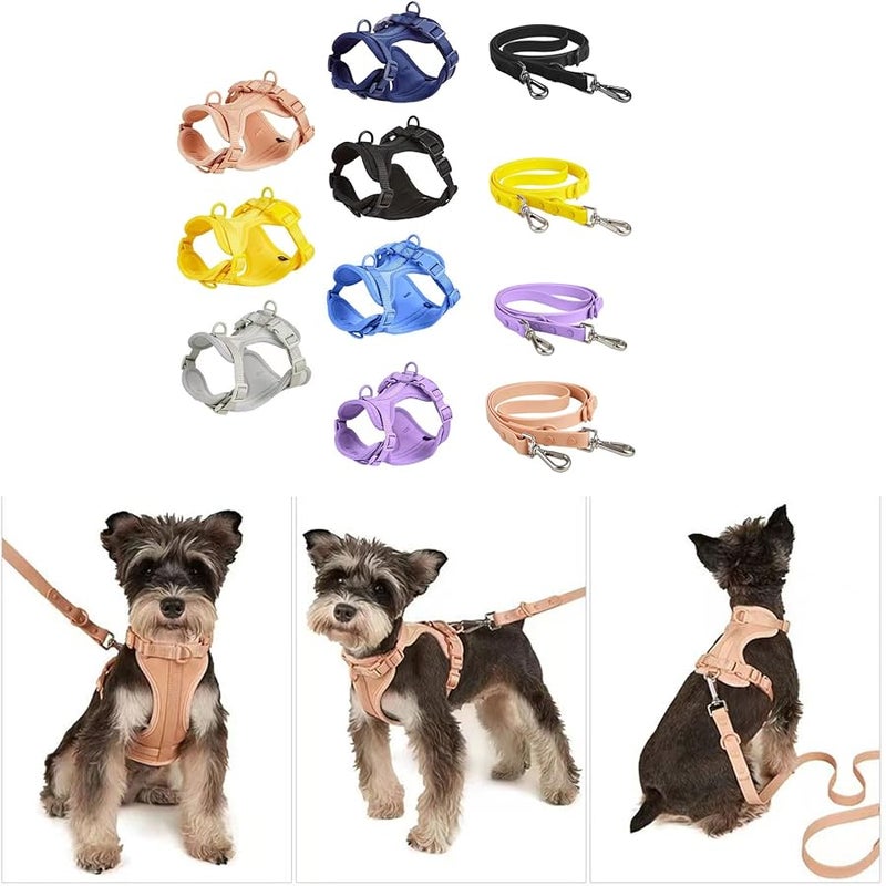 Dog Escape Proof Harness Adjustable Breathable Pet Training Vest Collar Color C - Image 3