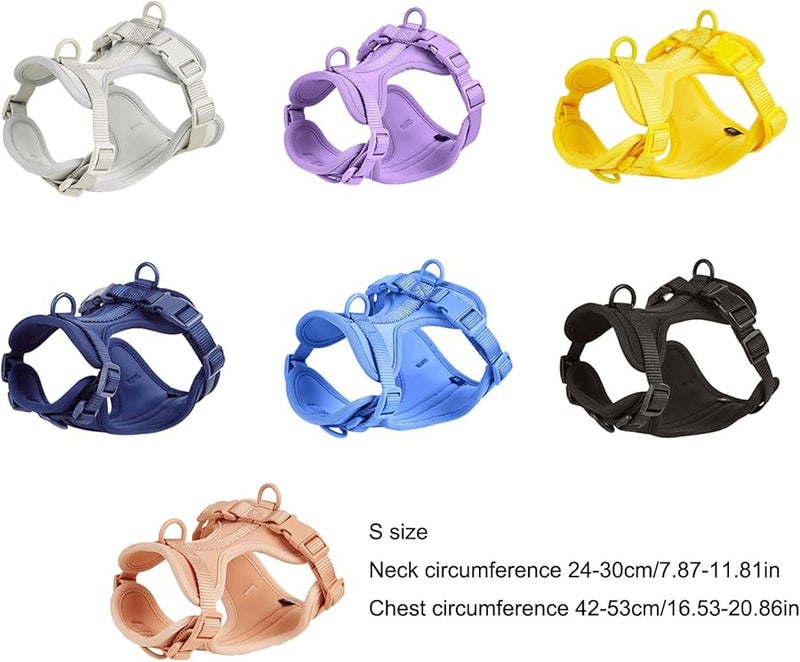 Dog Escape Proof Harness Adjustable Breathable Pet Training Vest Collar Color C - Image 4