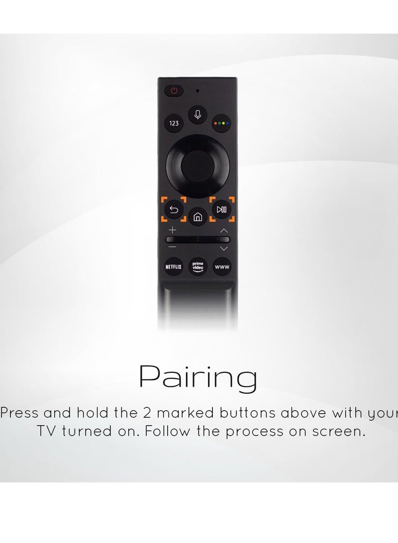 ELTRAZONE Replacement Remote Control 2021 Model BN59-01363C for Samsung Smart TVs Compatible with Neo QLED, The Frame and Crystal UHD Series with battery - Image 4