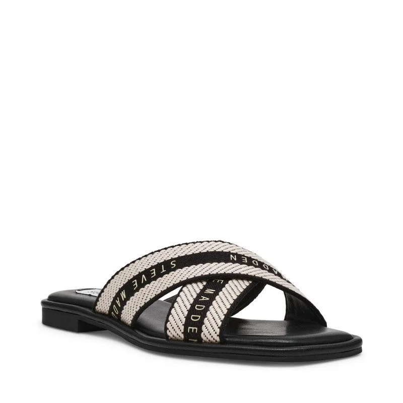 STEVE MADDEN Arrows Black Women's Sandals
