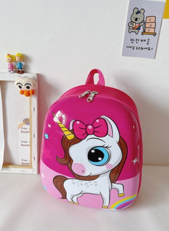 Eggshell Kindergarten School Bag Children's Boy's and girl's Mini Backpacks Princess Elsa Ultraman Backpack 