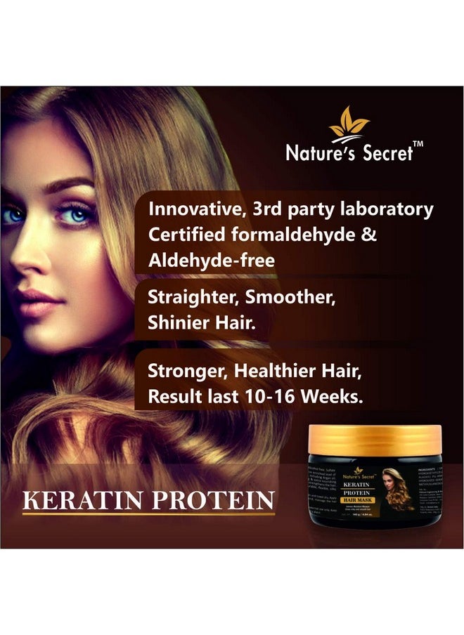 Nature's Secret Hair Mask For Hair No Parabens And No Mineral Oil G White Keratin Protein 140 Gram (Nhmtx0140B)  - Image 4