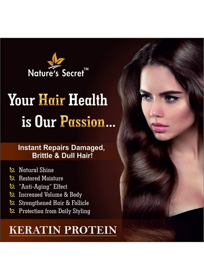 Nature's Secret Hair Mask For Hair No Parabens And No Mineral Oil G White Keratin Protein 140 Gram (Nhmtx0140B)  - Image 2