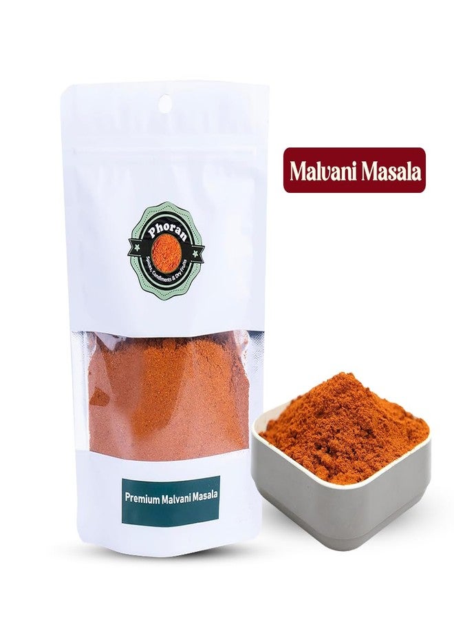 Phoran Malwani Masala 100 gram | Malvani Fish Fry/Curry | Malwani Chicken/Mutton | Malvani Usal/Birda Masala | sachets Pack | Versatile Spice for Curries | 100g (Pack of 1) - Image 5