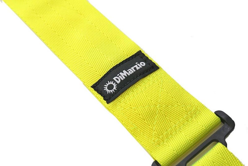 DiMarzio DD2200Y Cliplock Guitar Strap - Yellow - Image 3