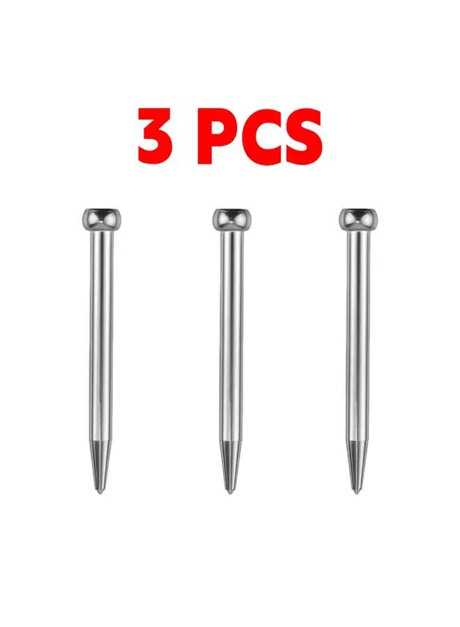 3 Pcs Heavy Duty Automatic Center Punch Set for Metal Wood Glass Plastic - Image 1