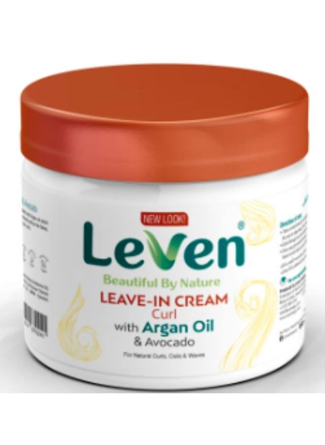 LEAVEN Leave-in for curly hair with argan oil and avocado oil 250 ml  - Image 1