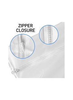 جنرال أكياس تنظيف حوض السباحة من الشبكة النايلون، إحلال زippers لـ Polaris 280 & 480 Pool Cleaner Bags، أكياس فلاتر الغرض الأساسي للإحلال 280 Polaris Replacement Bags، أجزاء لإحلال مكائن تنظيف حوض السباحة K13 K16، 2 حزمة.  - Image 5