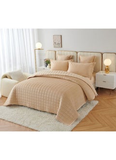 سمارت هوم طقم لحاف مضغوط مفرش مكون من 6 قطع , لحاف 6 قطع , مخمل 100% طقم سرير مقاس250 في 230 سم  - Image 1