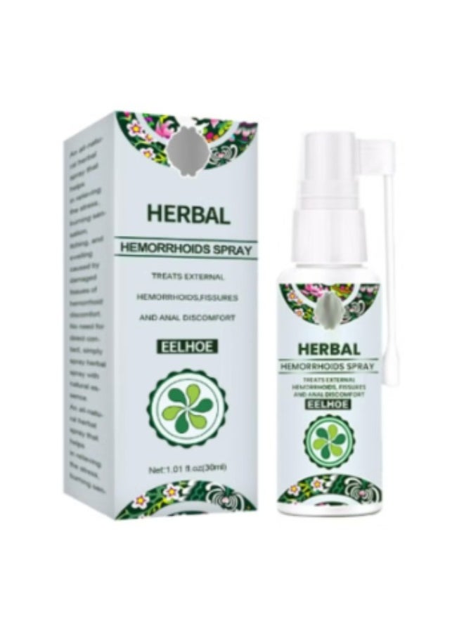 EELHOE - Natural Herbal Hemorrhoids Spray - External and Internal Hemorrhoids Treatment with 100% Natural Herbal Extracts Formula - Image 1
