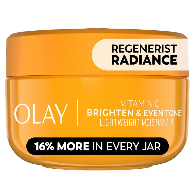 Olay Regenerist Radiance Vitamin C Face Moisturizer: Bright & Even Lightweight Cream for Women - Brightens, Hydrates, Evens Tone + Texture for Glowing Skin - 2 Oz - Image 1