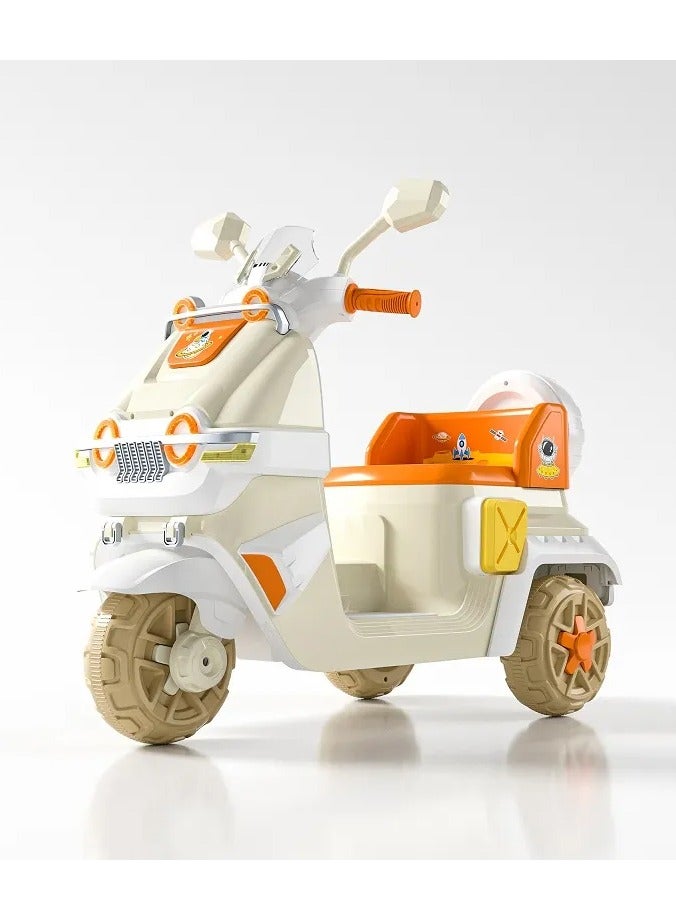 Toy Box Electric Ride On Portable Comfortable Lightweight Three Wheeler Bike For Kids  - Image 4